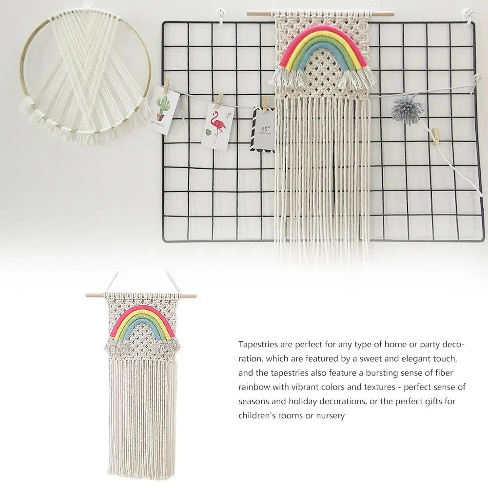 Wall Hanging Decor Tapestry Plant Hanger For Home | Дом и сад