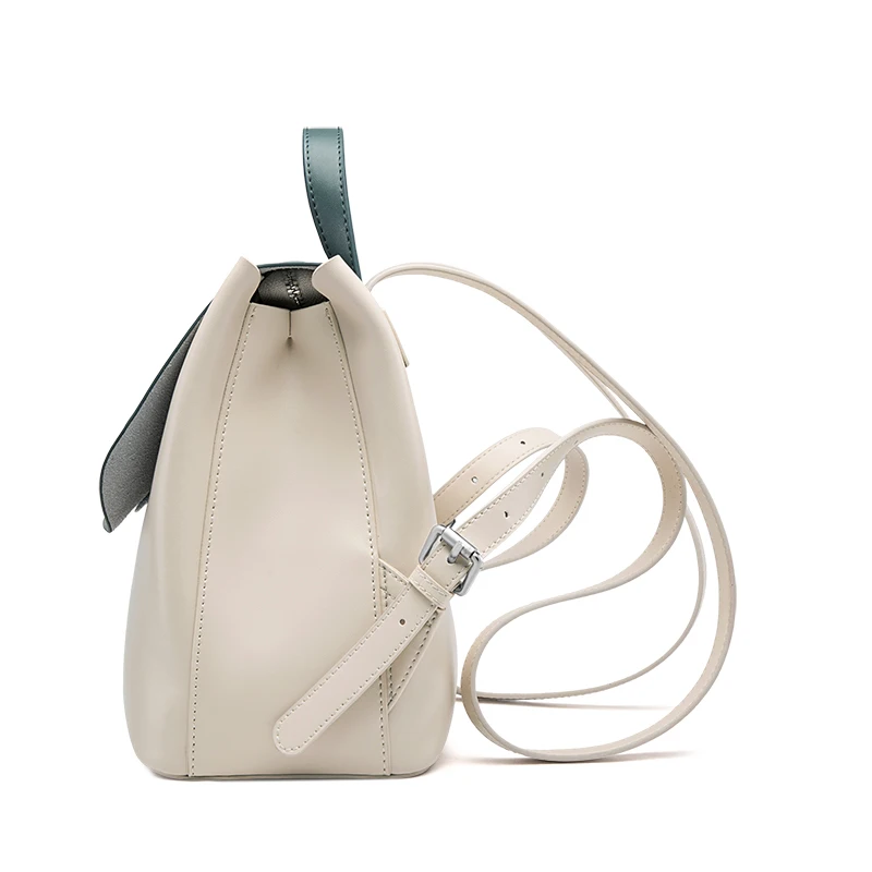 Женский рюкзак из коровьей кожи ZOOLER элегантный мягкий Школьный большая дорожная