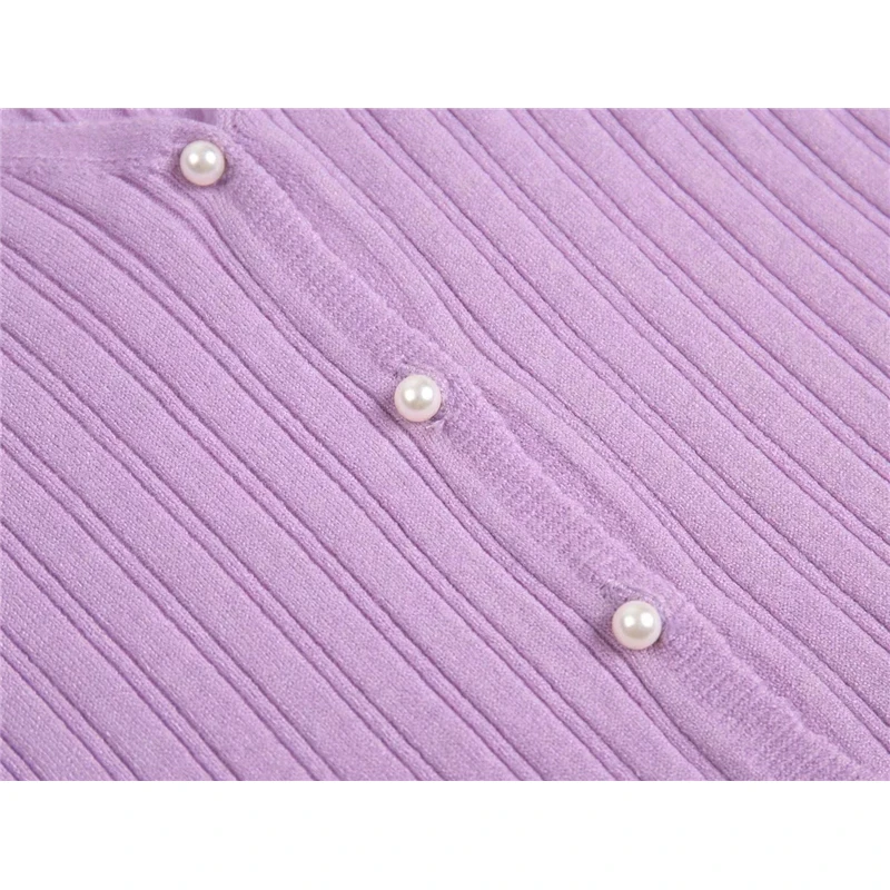 

Sukibandra Autumn 2019 Long Sleeve Purple Knitted Sweater Women Sexy V Neck Crop Top Jumper Casual Solid Black Cropped Cardigan