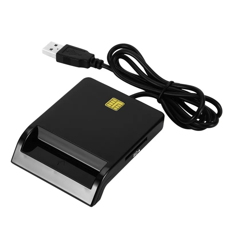 

Smart Card Reader Is Suitable For SD TF M2 MS Bank Card ID Card SIM Card Multi-function Card Reader Computer Components ZF