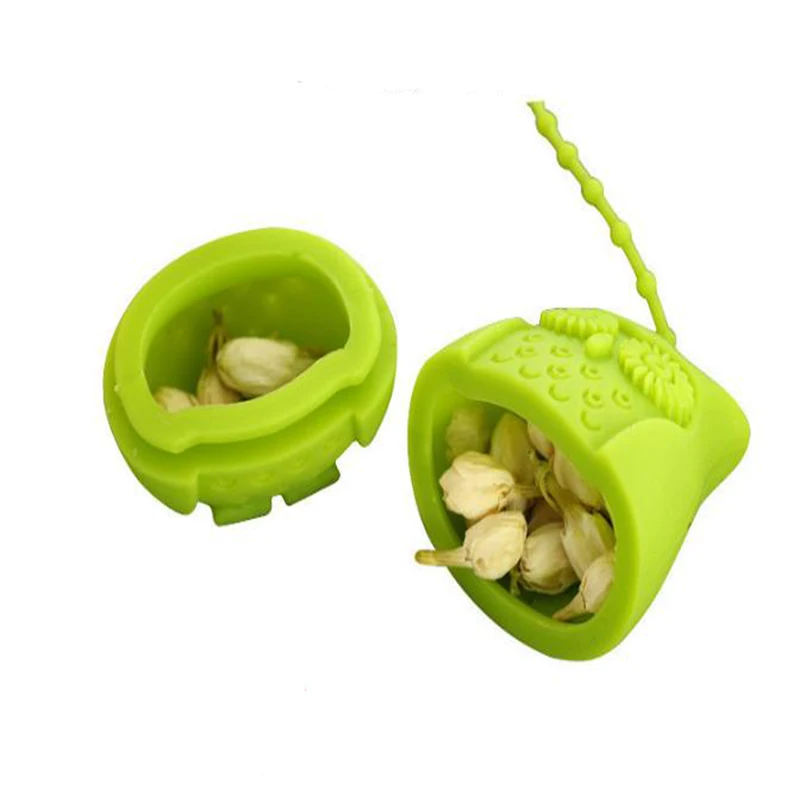 

New Owl Shape Silicone Tea Infuser Strainer Herbal Spice Tea Bag Leaf Filter Broadcast Kitchen Tea Tools Teapot Accessory
