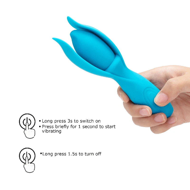 Женская секс игрушка вибратор двойная вибрация женский клитор влагалище