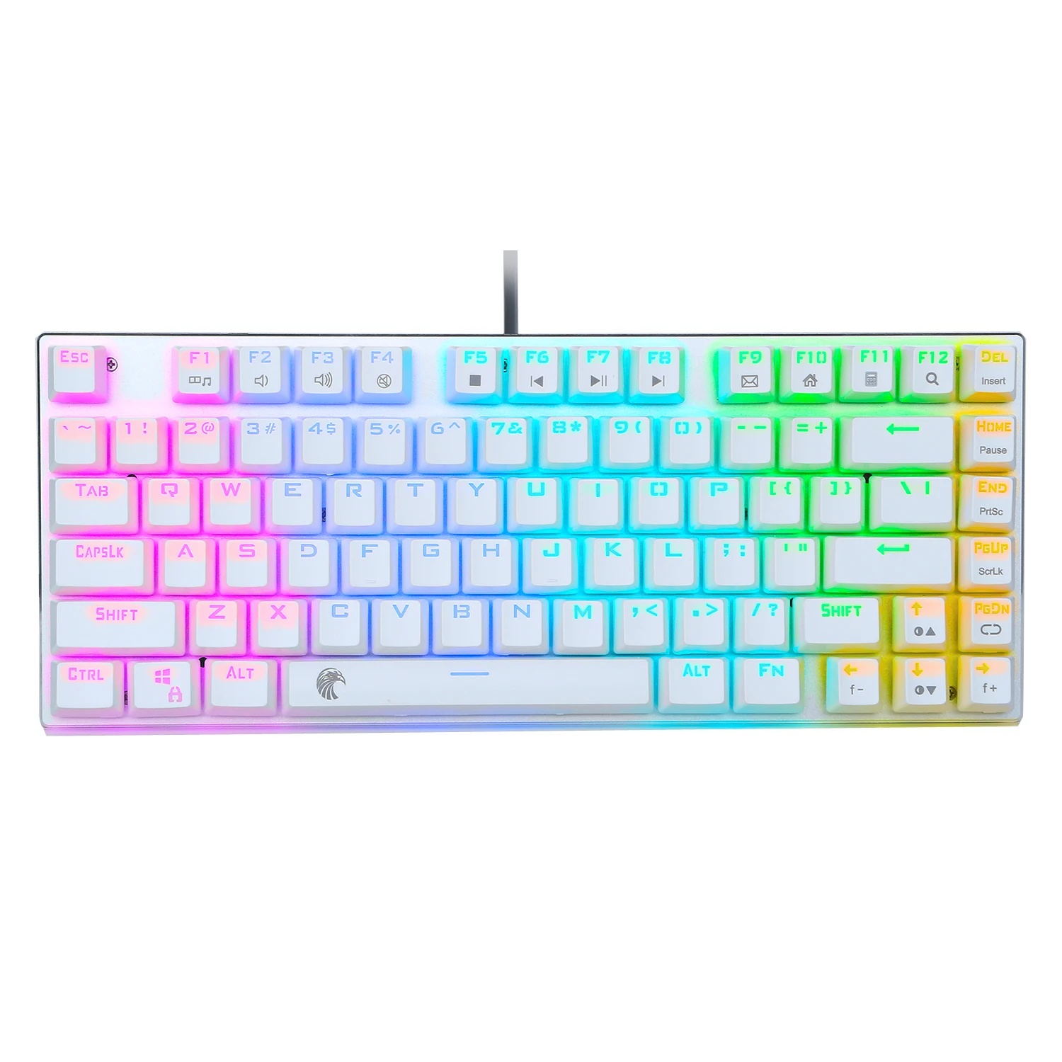 Z88 мини игровая клавиатура с RGB подсветкой переключатель Outemu компактная
