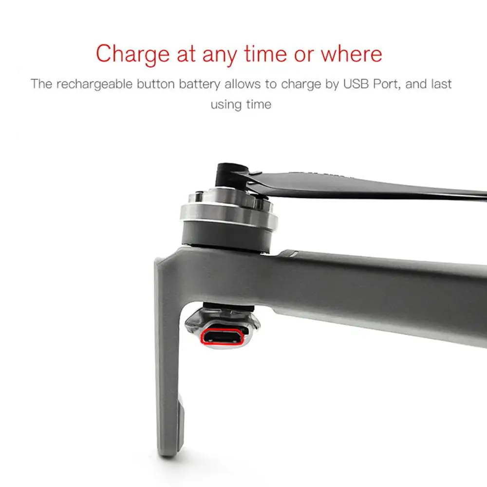 Mavic Мини Семь цветов светодиодные лампы ночной полет комплект заряжаемая батарея