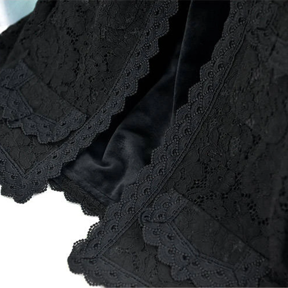 

Fashion Women Floral Lace Long Sleeve Front Open Slim Short Cardigan Suit Coat