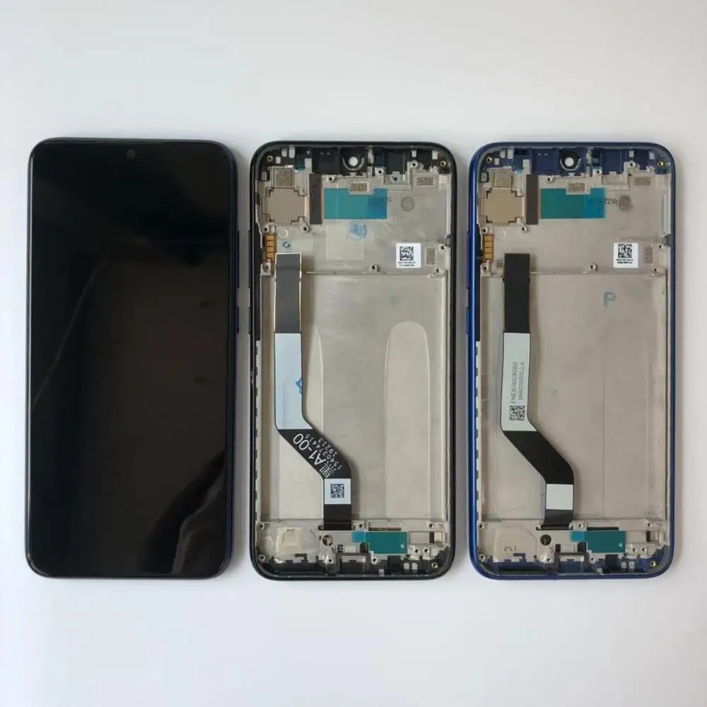 Новинка,, для Xiaomi Redmi Note 7, Note 7 Pro, глобальный экран, сенсорный экран в сборе, ЖК-дигитайзер, запчасти для сенсорного экрана+ рамка