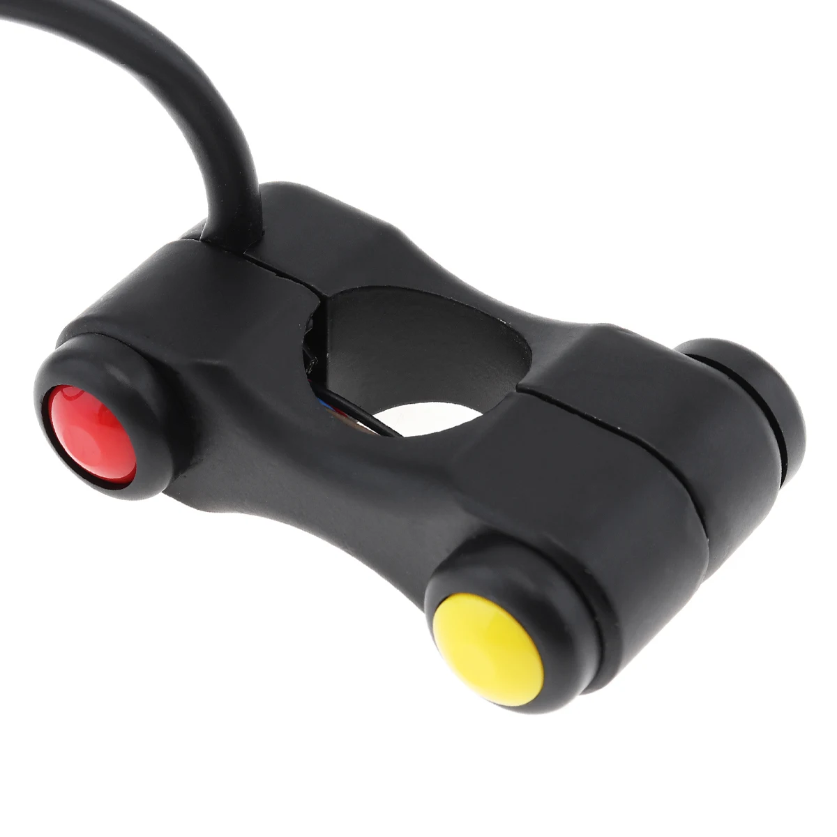 

7/8'' 22MM Motorcycle Handlebar Control Switch 3 Button 7 Wires Handlebar Switches Fit for ATV Harley Suzuki Yamaha Motorbike