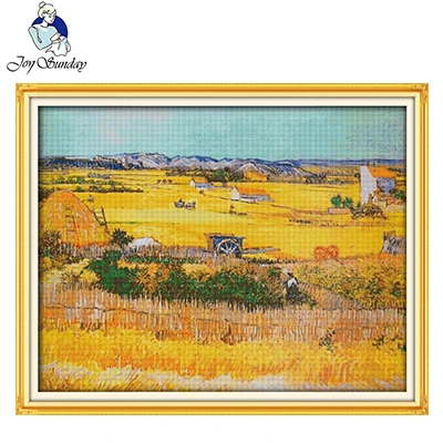 Набор для вышивки крестиком Серии Осени и урожая сделай сам 14 карат из ткани DMC на