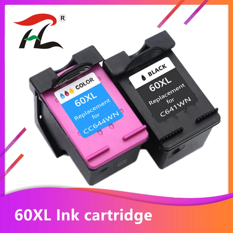 

Совместимый чернильный картридж HP 60 XL для HP Deskjet F2480 F2420 F4480 F4580 F4280 D2660 D2530 D2560 PhotoSmart C4680 C4640