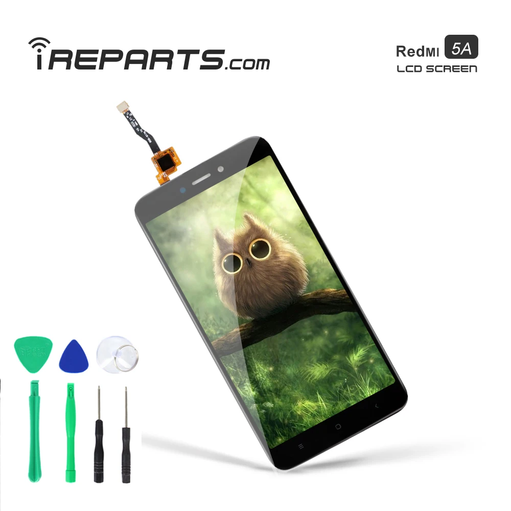 IREPARTS дисплей ЖК для Xiaomi Redmi 5A сенсорный экран замена дигитайзер Pantalla + Бесплатные