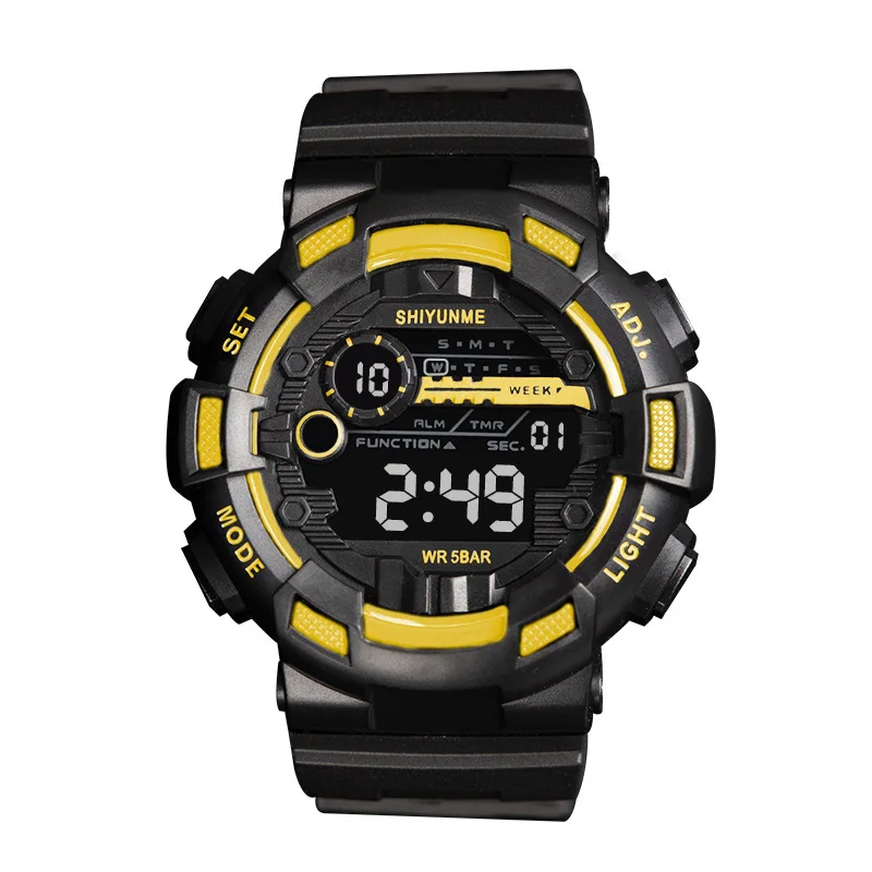 

Fashion Trend Men's Watch Personality Multiple Functions Digital Student Electronic Wristwatch relojes digitales para hombre