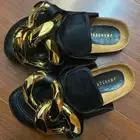 Мюли для женщин 2021, туфли на плоской подошве, женские лоферы, женские шлепанцы, роскошные мягкие туфли на платформе с покрытие слайдов носком, TGHDOF 35-43, Новинка