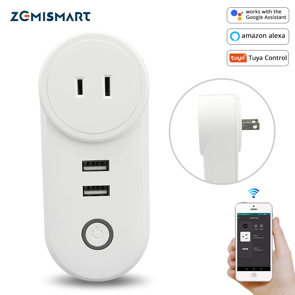 Умная розетка с поддержкой Wi Fi и USB портами|Смарт-гаджеты| |