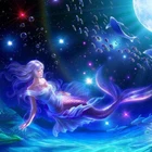 Набор для алмазной вышивки русалка, 5D