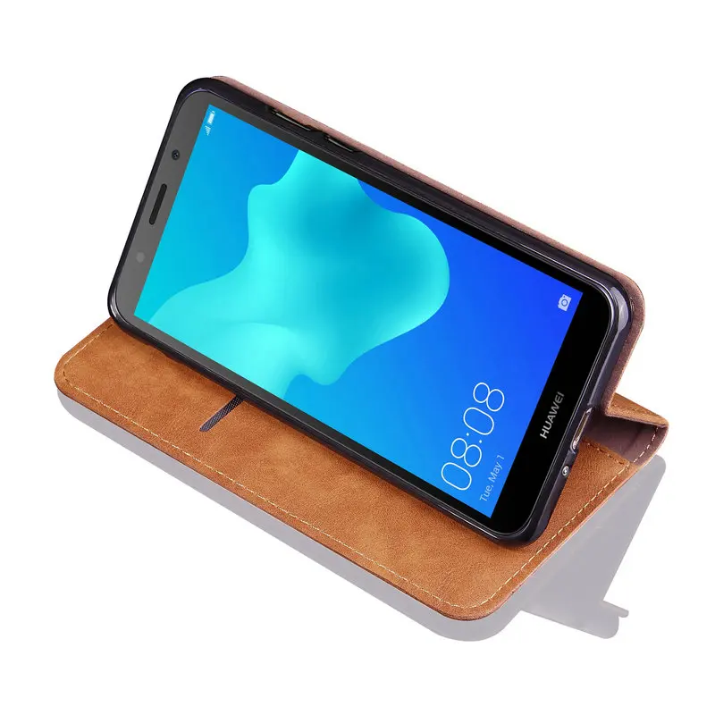 Для huawei Y5 флип-чехол Funda huawei Y9 Prime чехол кожаный бумажник для huawei Y7 чехол Y9 Y6 Y7 Pro Y5 крышка