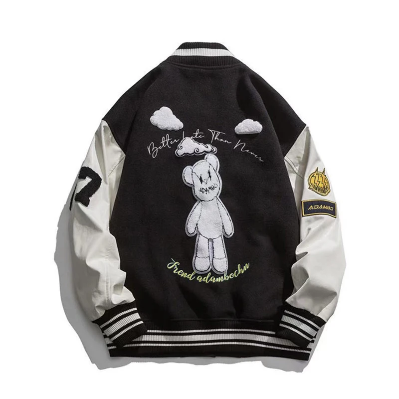 

2021 American Baseball Uniform Mens Spring And Autumn Flight Jacket Mens Spring Jacket Couple Japanese Tide Brand -40