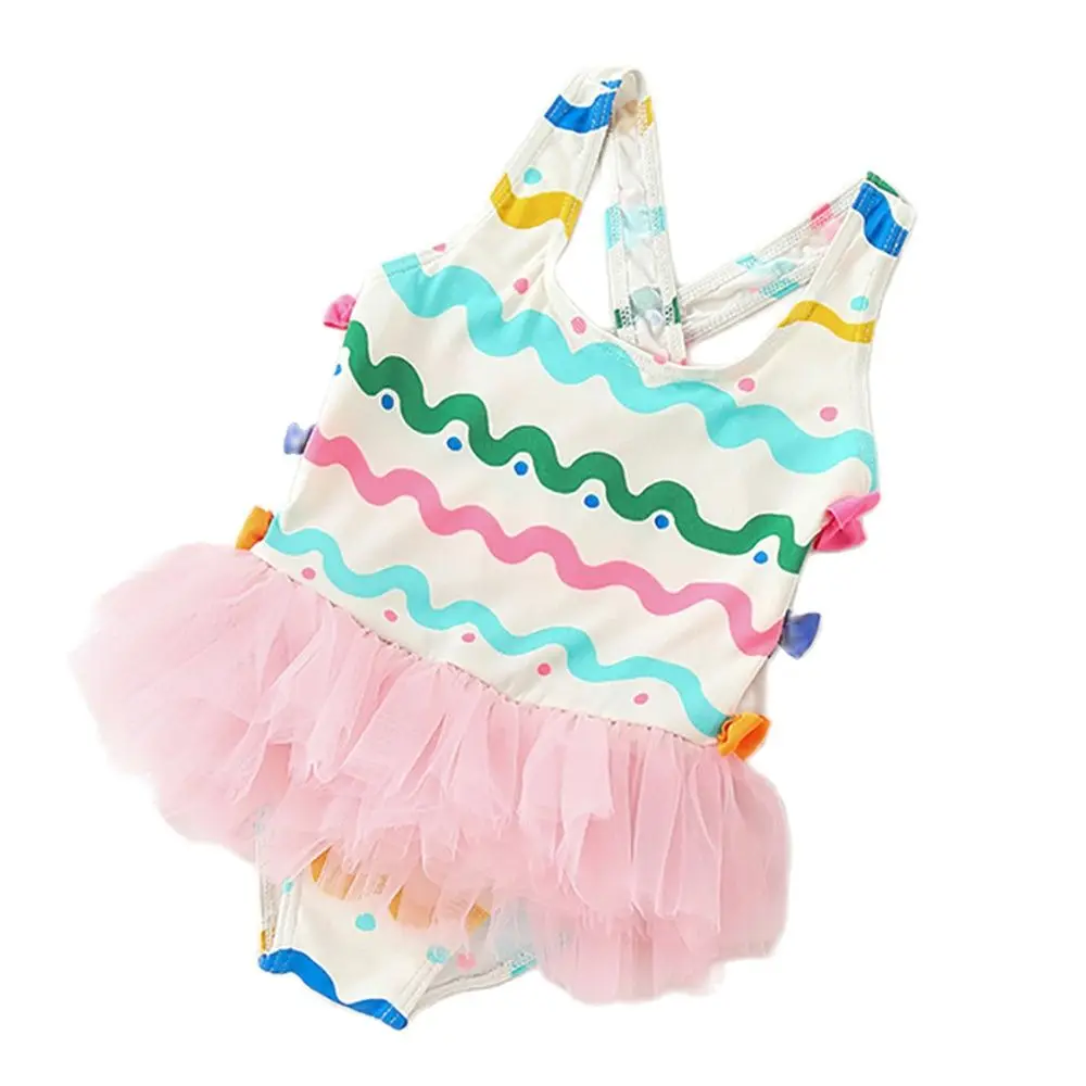 

Купальники для девочек Женская одежда для купания, купальный костюм для девочек; Купальник для девочек пляжная одежда цельный YWAL-RM020-1