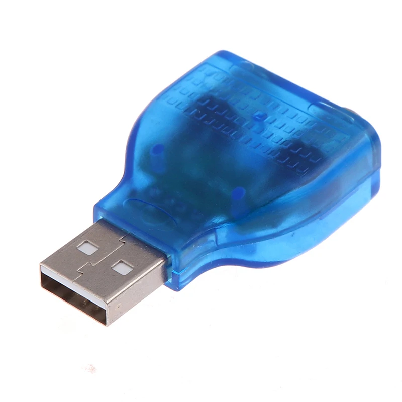 USB 2 0 конвертер Папа мама адаптер для PS2 PS/2 компьютера ПК клавиатура мышка