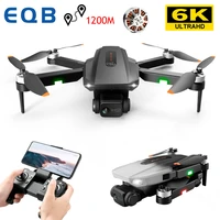 eqb rc quadcopter drone professional 5g wifi gps drones with 6k 4k hd camera fpv brushless motor foldable helicopter toys rtf