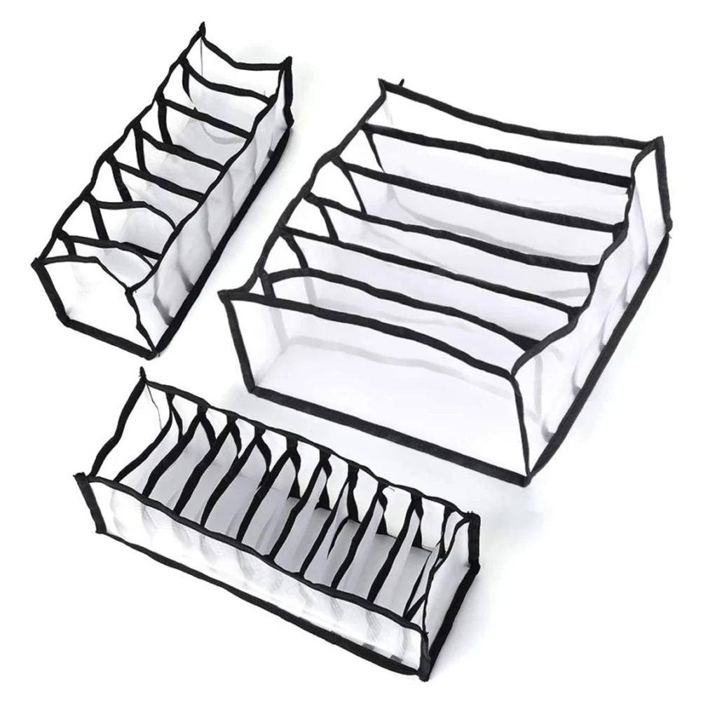 

Underwear Organizer Clothing Foldable Portable Portable Closet Storage Box Fashion Underwear Dividers Shoes