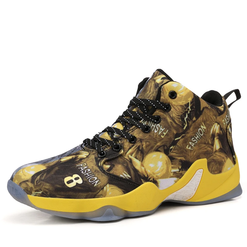 Спортивная обувь летние дышащие кроссовки баскетбольные туфли Мужская