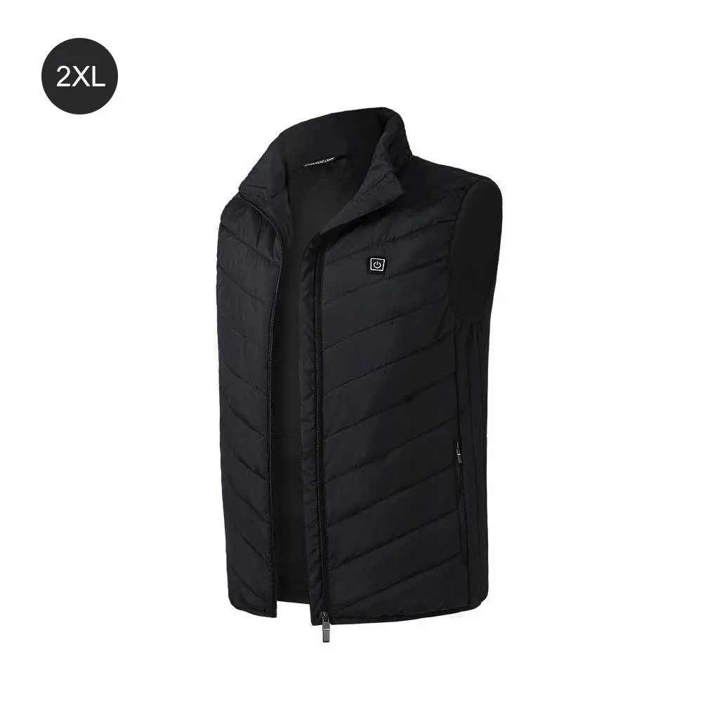 Winter USB Heating Vest Jacket Electric Thermal Clothing Waistcoat For Women Men Outdoor Hiking Camping Cycling