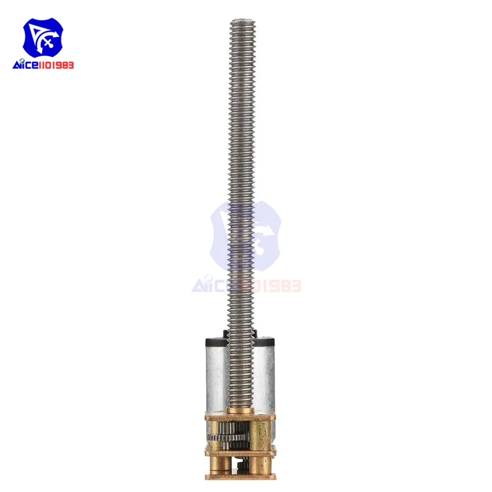 Редукторный двигатель diymore 1024GA20 N20 * M455 3 В постоянного тока редукторный мотор M4 x 55