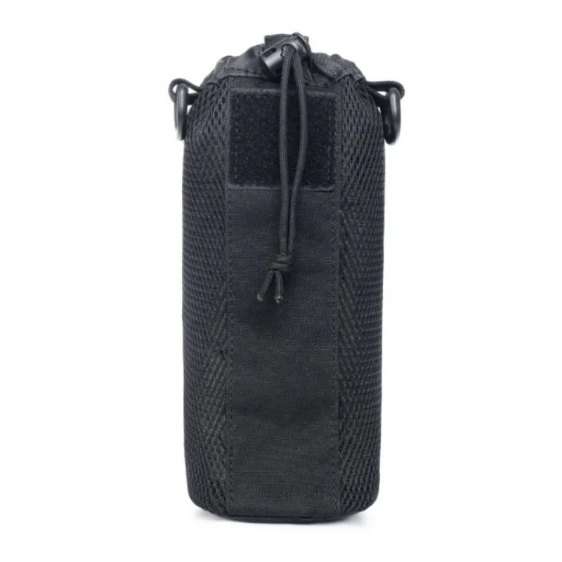 500ml Tactical Molle Water Bottle Pouch Nylon Military Holster Outdoor Travel Kettle Bag Drawstring Camping Hiking - купить по