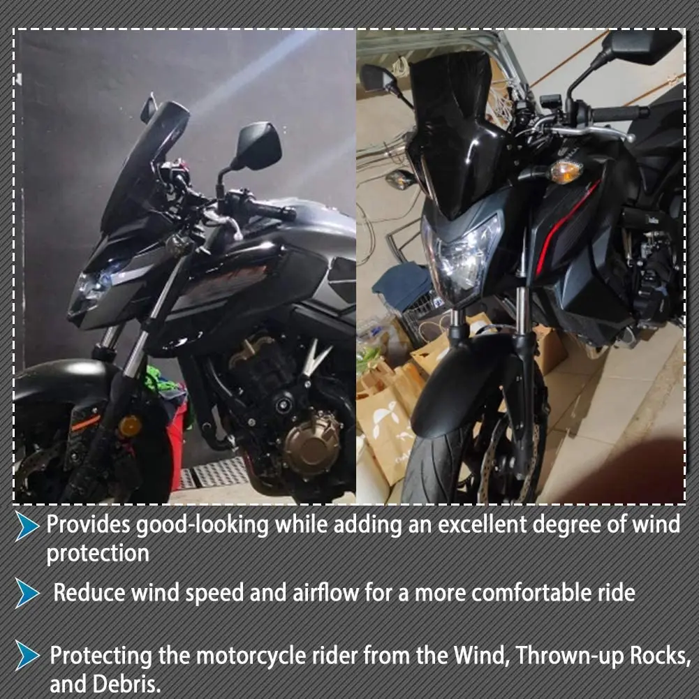Ветровой экран для мотоциклов CB 650 F 650F ветровой Honda CB650F 2020 2019 2018 2017 16 15 14 |