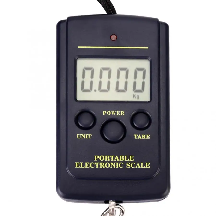 Цифровые весы 40 кг-10g Мути-функциональная точность портативные электронные с