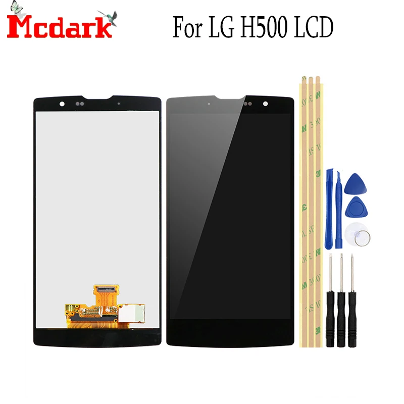 ЖК экран 5 0 дюйма для LG Magna Lte G4C H500F H502F H500R H500N H500 Y90 H520G Сменные аксессуары дисплей и