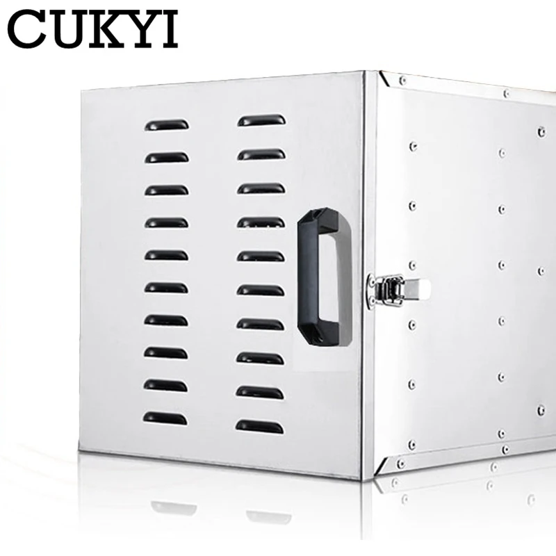 CUKYI 6 лотков Нержавеющая сталь Еда осушитель закуски обезвоживания сушилка для