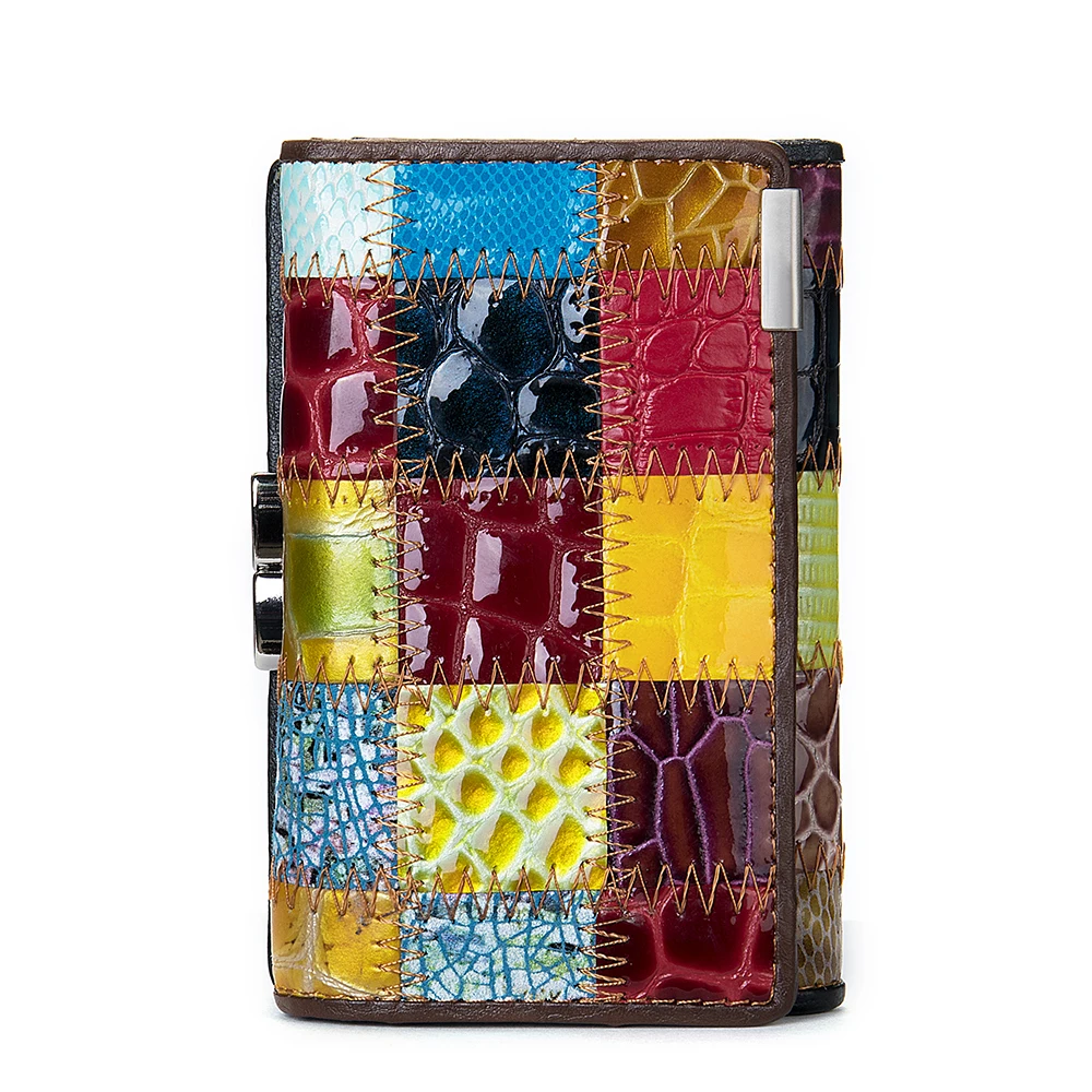 Кошелек TRIPAR женский из натуральной кожи Маленький модный бумажник для женщин 517A |