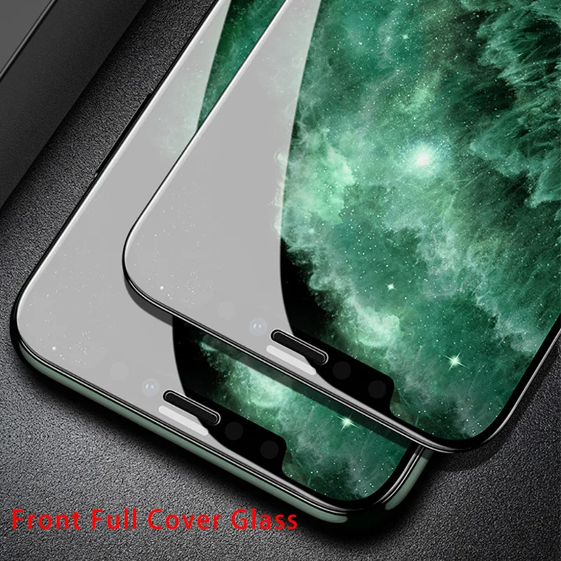 Защитное стекло 9D для экрана iPhone 7 8 6 6S Plus X XR XS камеры закаленное 11 Pro Max | Мобильные