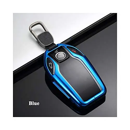 Автомобильный чехол для ключа со светодиодный ным дисплеем аксессуары BMW 5 7 серии