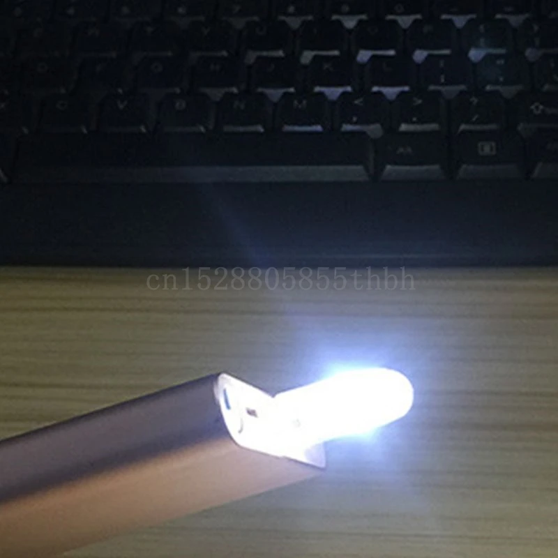 

Mini Portable Bright LED Night Reading Light USB Lamp for PC Laptops Computers