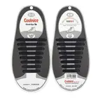 16 шт.компл. унисекс для взрослых без шнурков эластичные силиконовые шнурки для обуви Водонепроницаемые M6CC