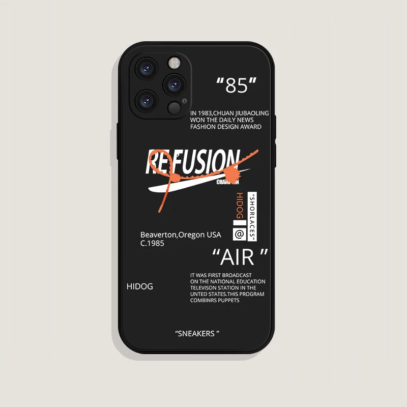 

Fashion brand Off Sports shoes brand SNEAKER phone case for iphone 13 12 14Pro X XS Max XR 7 8 Plus 12MINI 14 white back cover