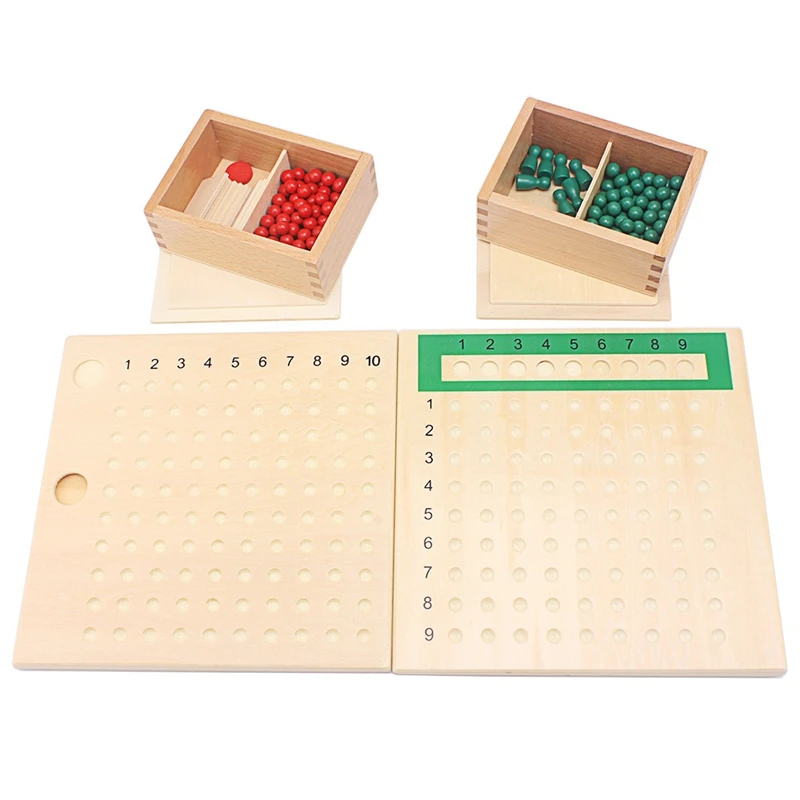 

School Supplies Toys Multiplication Board Unit Division Board with Green Skittles Mathematics Toys Tables of Arithmetic Gift