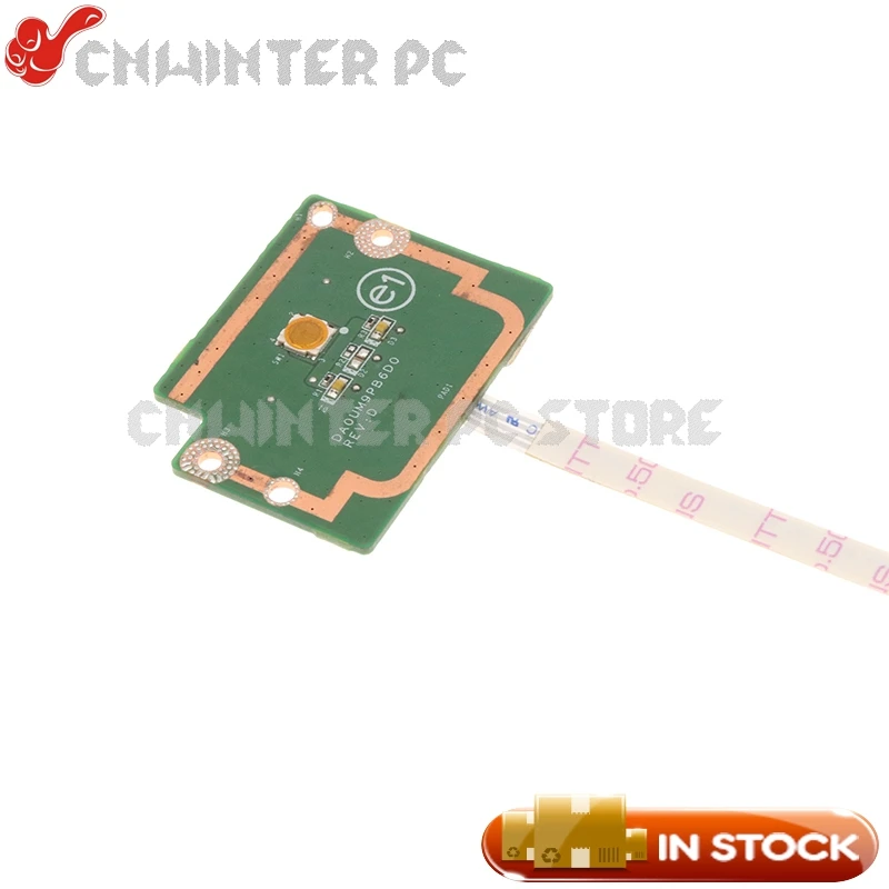 

NOKOTION Original Free shipping For DELL N7010 Power Button Board Switch board 0GK80F CN-0GK80F DA0UM9PB6D0