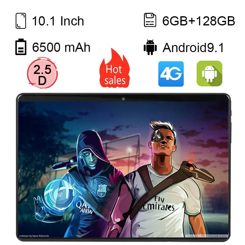 10 дюймовые Планшеты Android 9 0 Wi Fi планшеты ПК 6G + 128 ГБ большая память MTK6797 две SIM карты