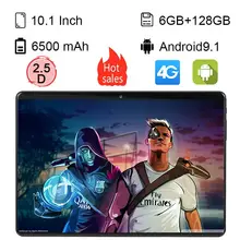 10 дюймовые Планшеты Android 9 0 Wi Fi планшеты ПК 6G + 128 ГБ большая память