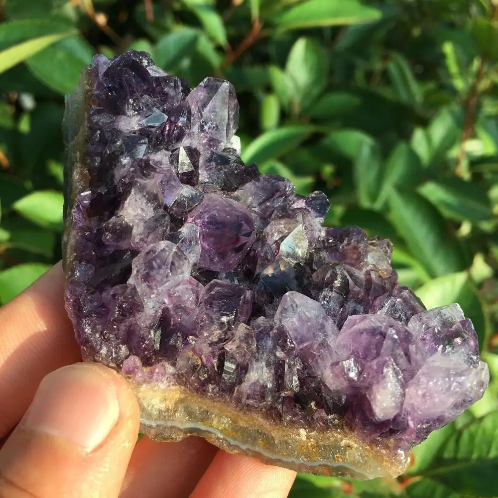 190 200 г натуральный аметист мечты кварцевый кристалл кластер с лечебным действием