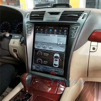 12 1 inch car stereo video player for lexus ls460 2004 2009 android tesla style car radio multimedia player hd vertical screen