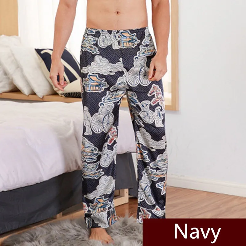 Мужская длинная Пижама одежда для сна Повседневная Ночная рубашка подходит всех