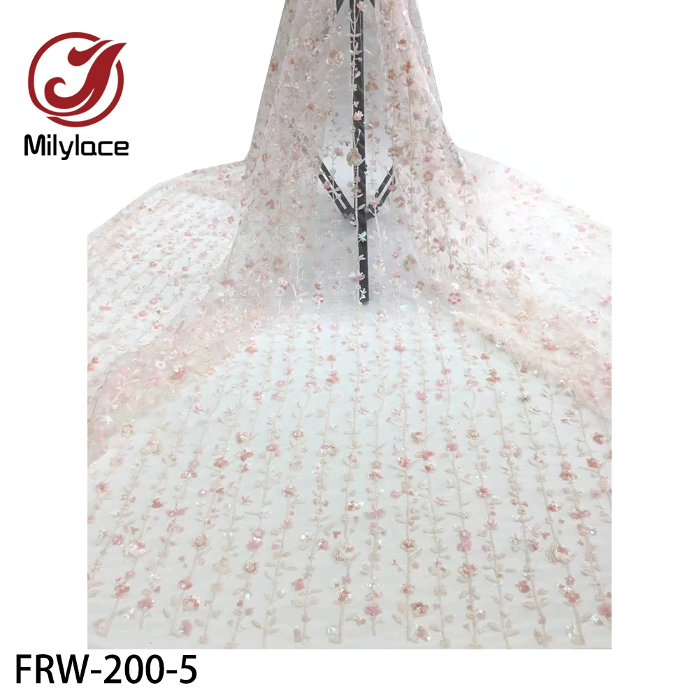 Африканская кружевная ткань с блестками 2020 нигерийская высокого качества 3D