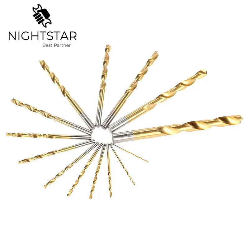 Krachtige 99pcs Twist Drill Bit Set HSS Titanium Coated Tool Woodworking Wood Drilling Tools Power Kit Hole Saw | Инструменты