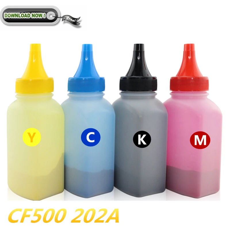 Совместимый легкий Тонер порошок CF500A CF500 500A CF501A CF502A CF503A 202A для HP LaserJet Pro M280nw M254dw 254nw