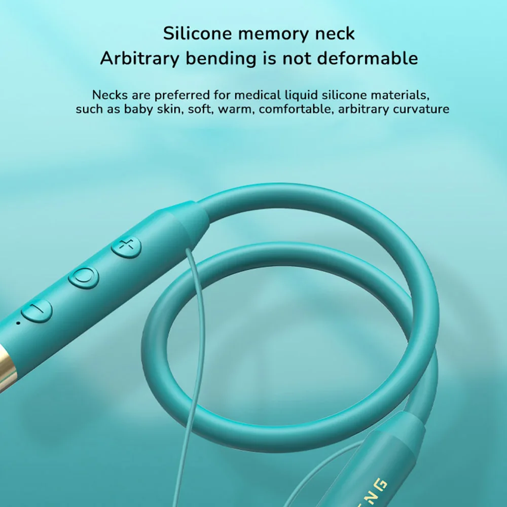 

GTWIN For Xiaomi Wireless Bluetooth Headphones HIFI Subwoofer Handsfree Call Multi-Function Button Neckband Game Earphones