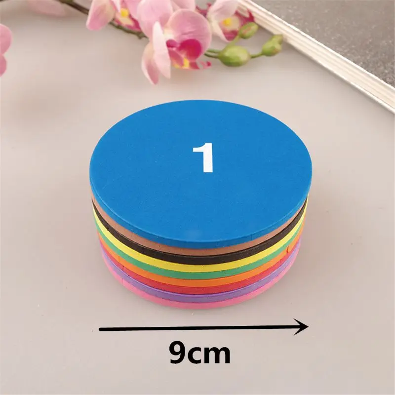 

51pcs Magnetic Round Fraction Early Educational Math Toys Kids Educational